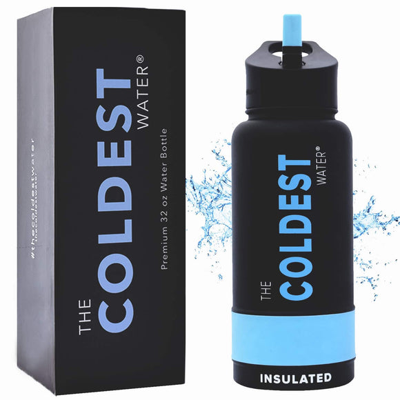 Coldest 32 oz Bottle with Sports Lid 2.0 (Click to choose more colors)