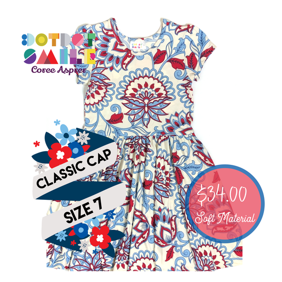 DotDotSmile Dress Classic Cap Size 7