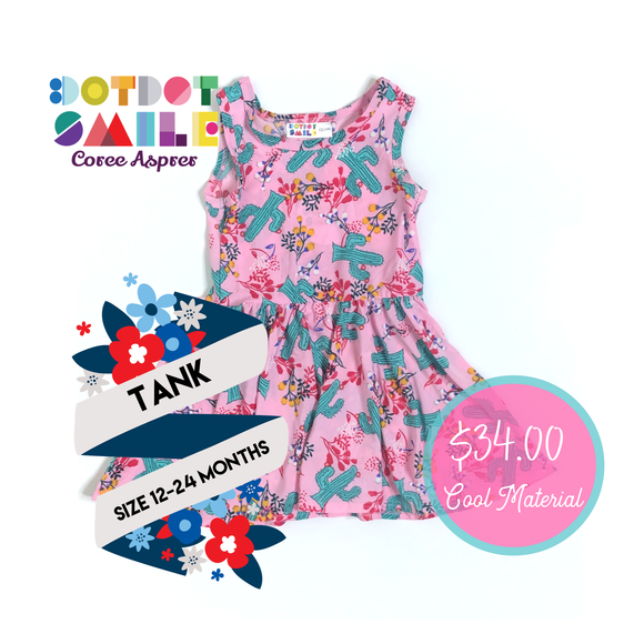 DotDotSmile Dress Tank Size 12-24 Months