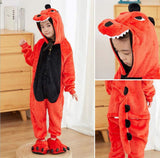 Red Dinosaur Pajamas