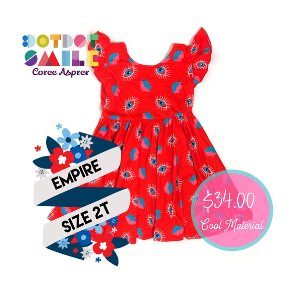 DotDotSmile Dress Empire Size 2T