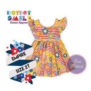 DotDotSmile Dress Empire Size 2T